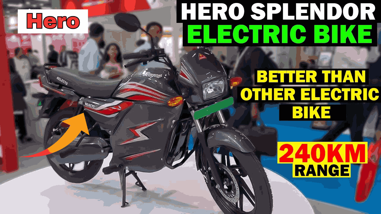 Hero Splendor Electric Bike